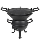 Gril na dřevěné uhlí o průměru 35,5 cm. Master Grill & Party MG630