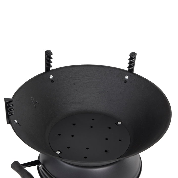 Gril na dřevěné uhlí o průměru 35,5 cm. Master Grill & Party MG630