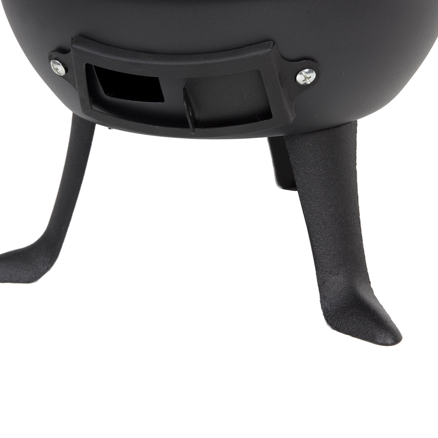 Gril na dřevěné uhlí o průměru 35,5 cm. Master Grill & Party MG630
