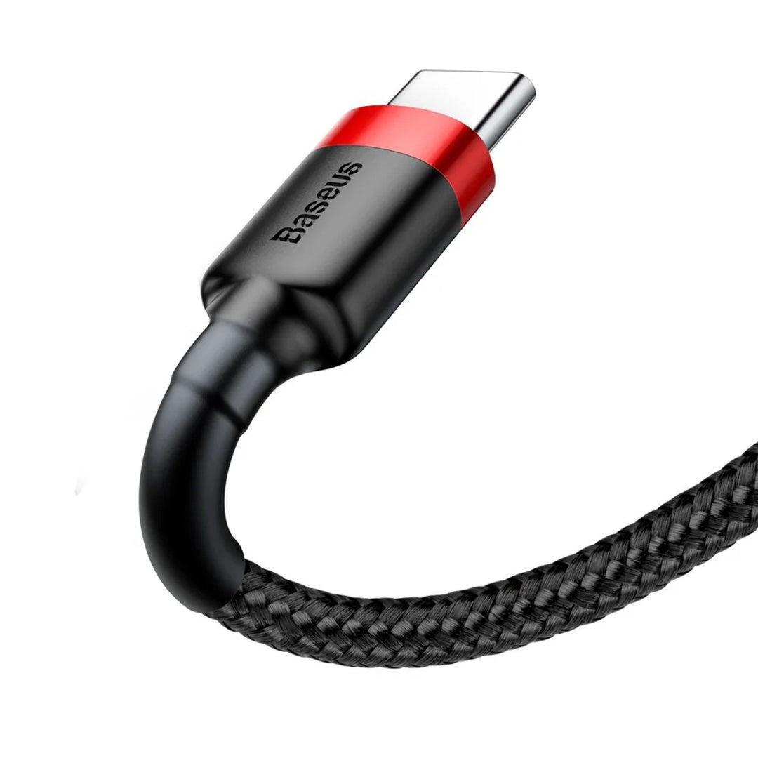 Zástrčka USB A - zástrčka USB-C 1m CATKLF-B91 Red+Black Baseus kabel