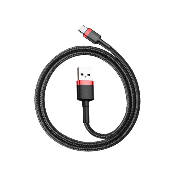 Zástrčka USB A - zástrčka USB-C 1m CATKLF-B91 Red+Black Baseus kabel