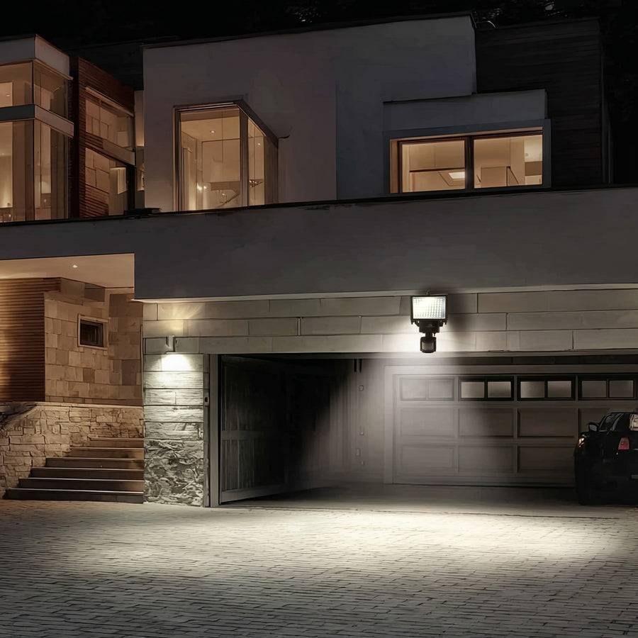 Maclean MCE442 Solární lampa LED reflektor s pohybovým čidlem světlometu IP44 6W 360 Lumen 6000K
