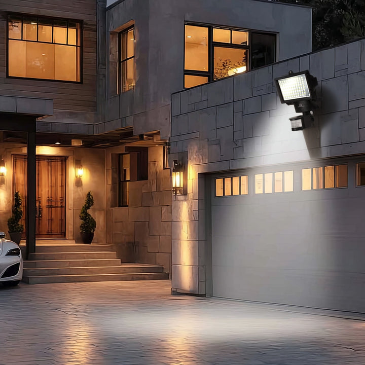 Maclean MCE442 Solární lampa LED reflektor s pohybovým čidlem světlometu IP44 6W 360 Lumen 6000K