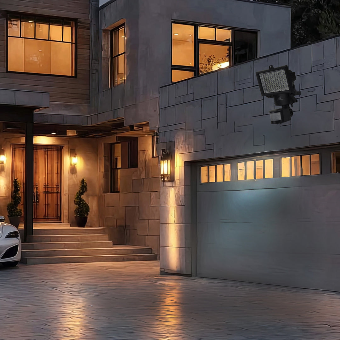 Maclean MCE442 Solární lampa LED reflektor s pohybovým čidlem světlometu IP44 6W 360 Lumen 6000K