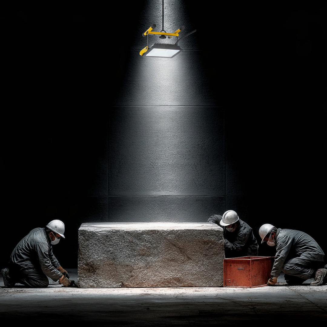 Podlahový stojan pro LED reflektor Pracovní světlo Stativ reflektoru Stavební reflektor Stativ otočný ocel (pro MCE550 / MCE650)