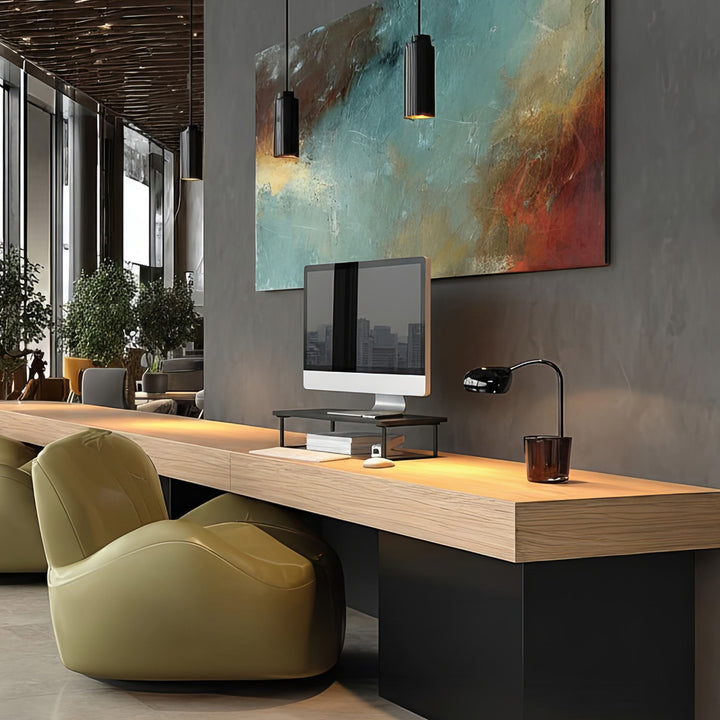 Stojan na monitor/notebook Maclean, max. 20 kg, (500x260x122 mm), MC-933