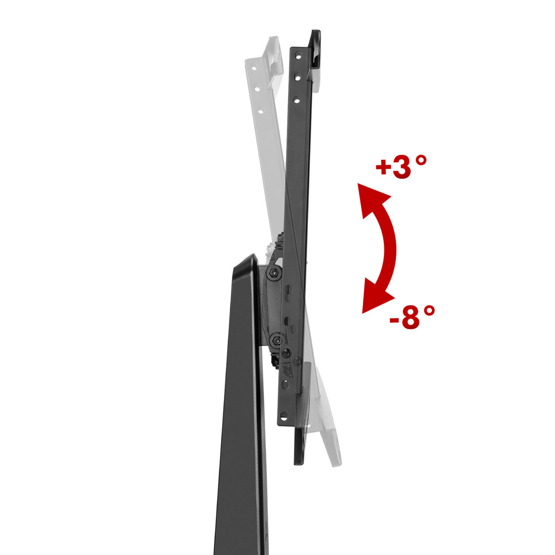 Stojan pro herní monitor NanoRS, výškově nastavitelný, RGB LED, 32-55", max. VESA 400x400, max. 40 kg, RS167