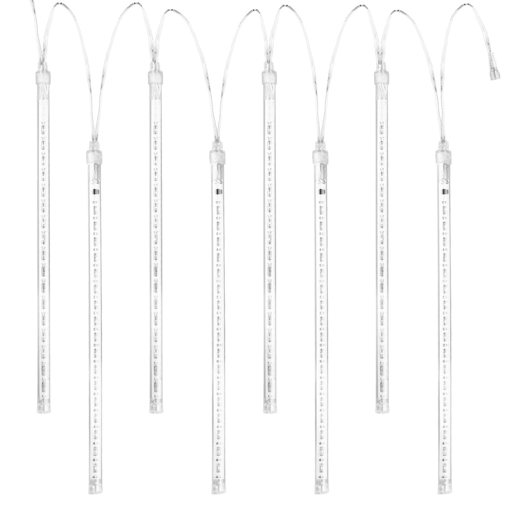 Maclean MCE411 Solární LED světla 2,4 m, 144 LED diod, LED režim, 800mAh Li baterie, padající rampouchy