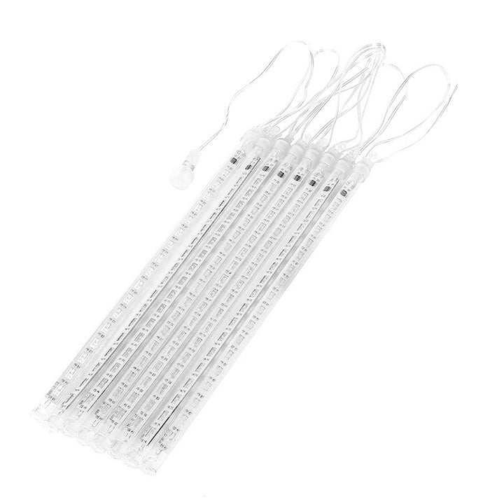Maclean MCE411 Solární LED světla 2,4 m, 144 LED diod, LED režim, 800mAh Li baterie, padající rampouchy