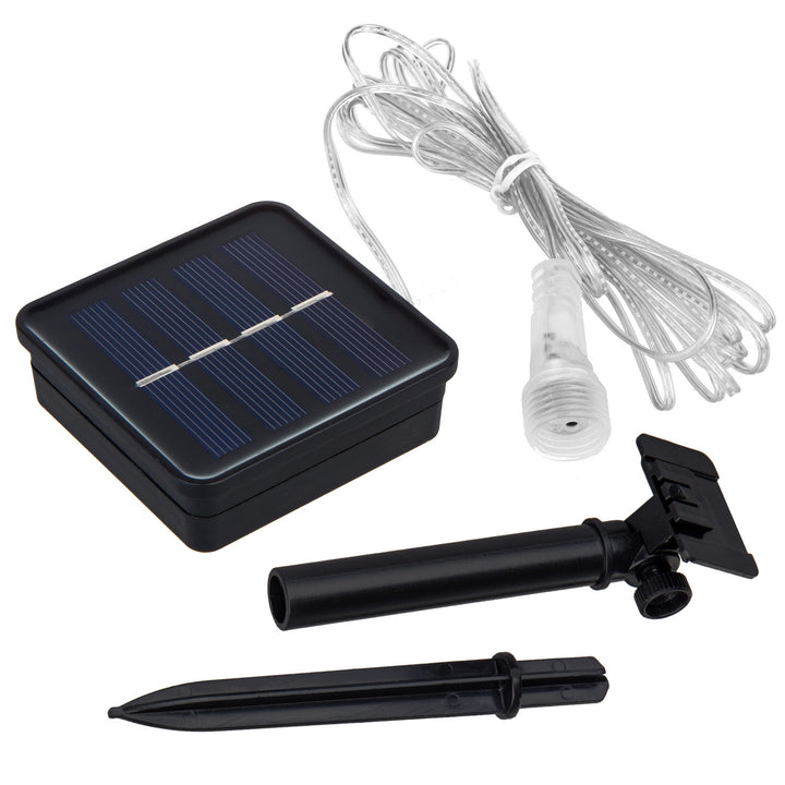 Maclean MCE411 Solární LED světla 2,4 m, 144 LED diod, LED režim, 800mAh Li baterie, padající rampouchy