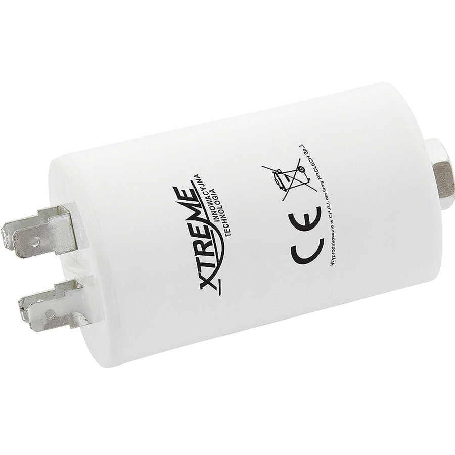 Startovací kondenzátor 5uF 450V s konektory Xtreme