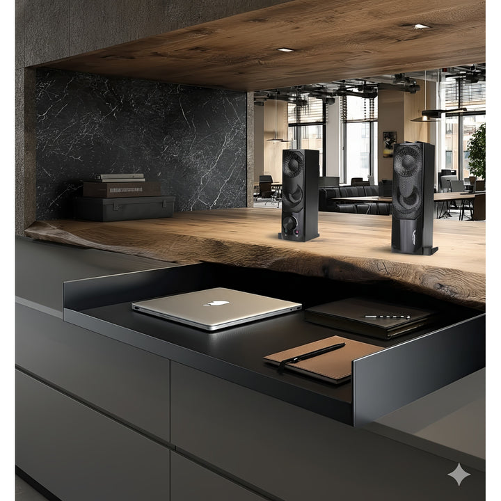 Audiocore AC955 3Wx2 počítačový soundbar, LED, USB 5v, line-in