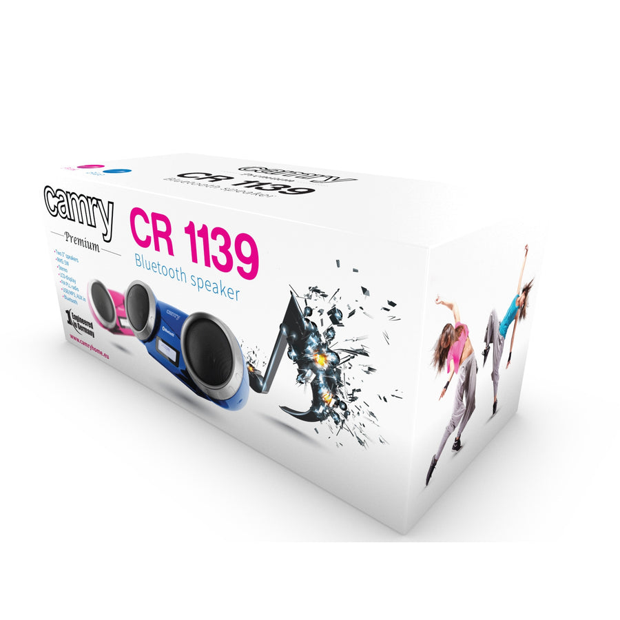 Rádio Camry, Bluetooth, AUX, USB, LCD displej, CR 1139p