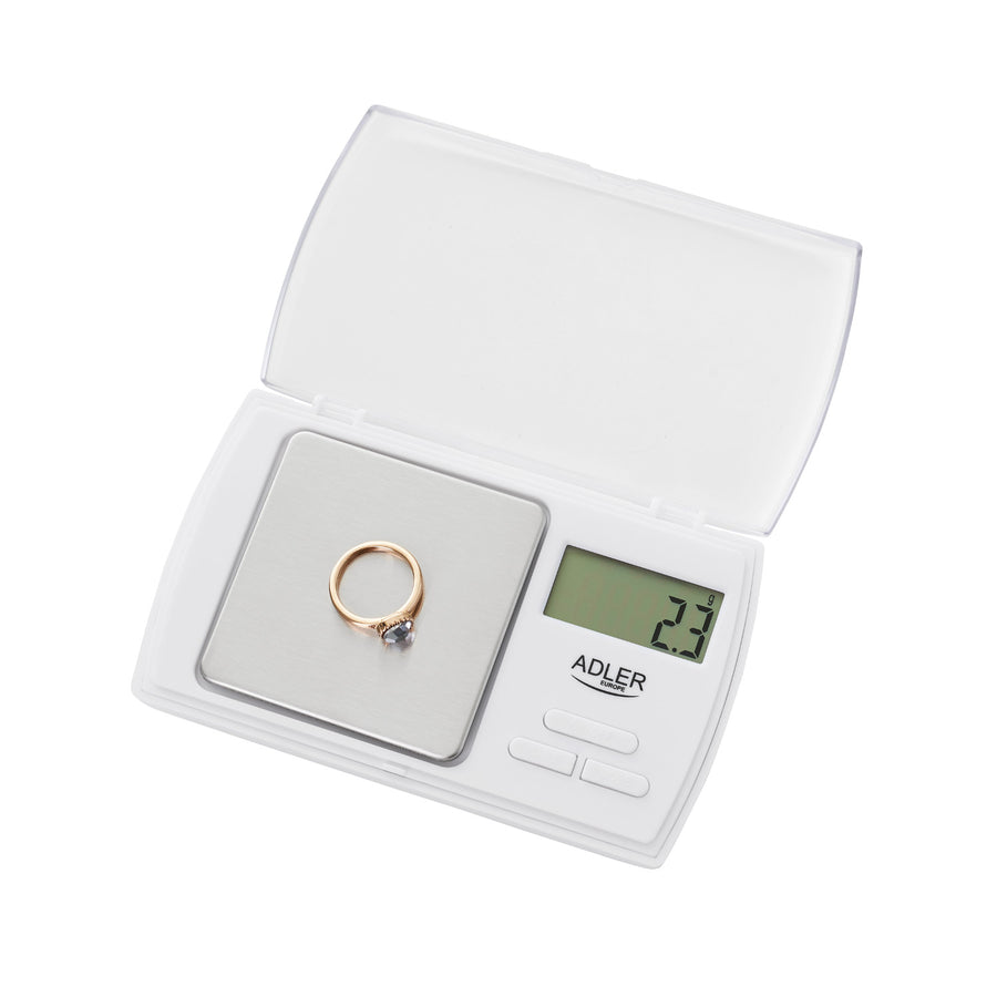 Přesná váha Adler AD 3161 s přehledným LCD displejem