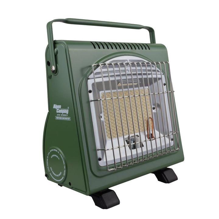 Přenosný plynový ohřívač Alpen Camping, spotřeba plynu 124 g/h, piezoelektrické zapalování, IK-1000 PRO, ICELAND