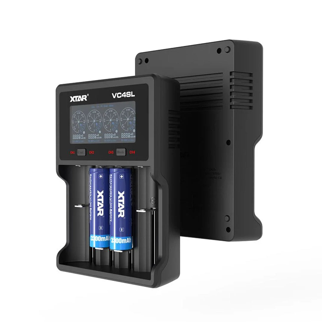 Nabíječka pro 4 dobíjecí baterie AAA 18650 Xtar VC4SL
