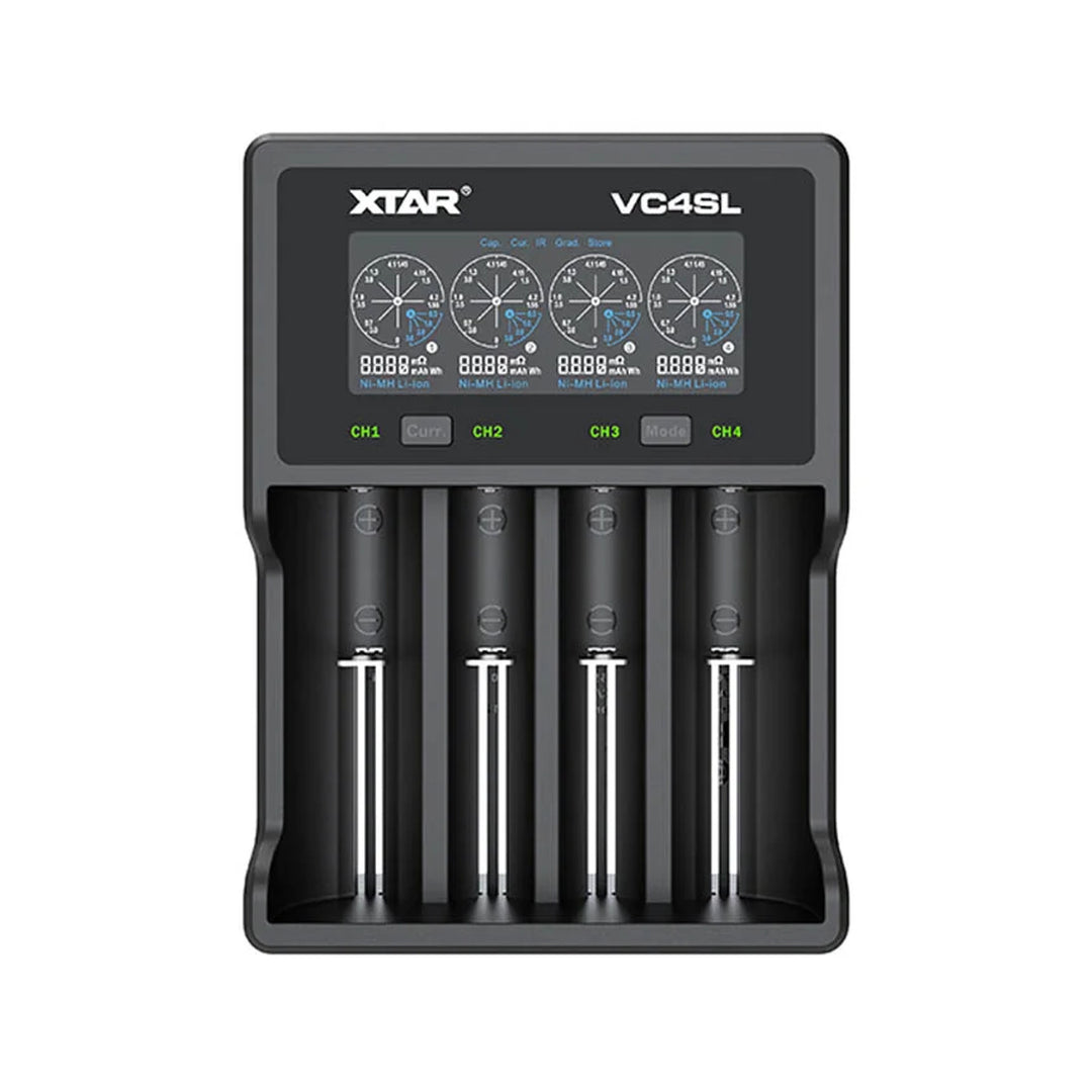 Nabíječka pro 4 dobíjecí baterie AAA 18650 Xtar VC4SL