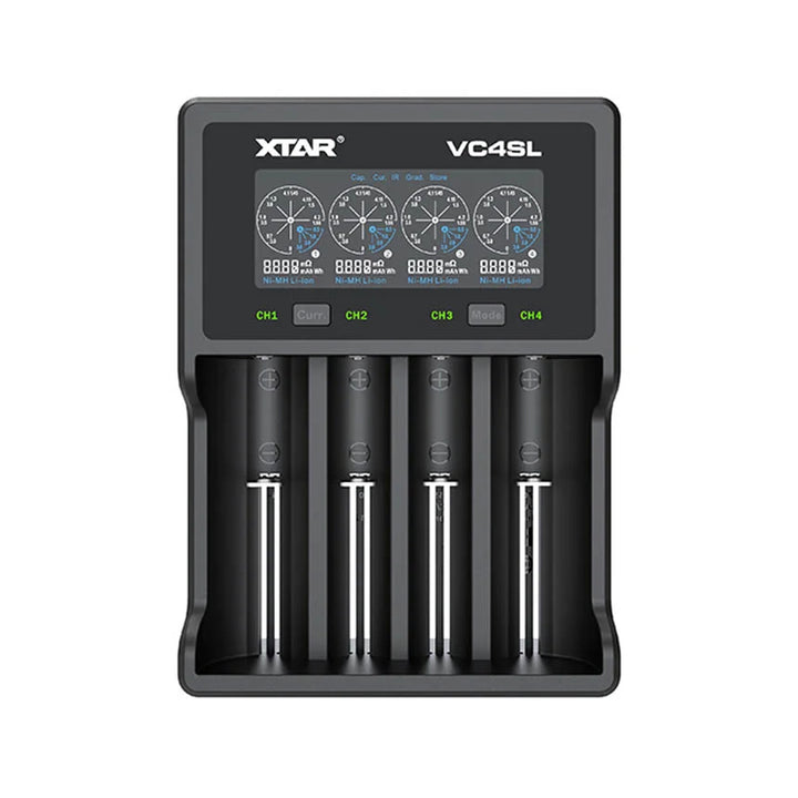 Nabíječka pro 4 dobíjecí baterie AAA 18650 Xtar VC4SL