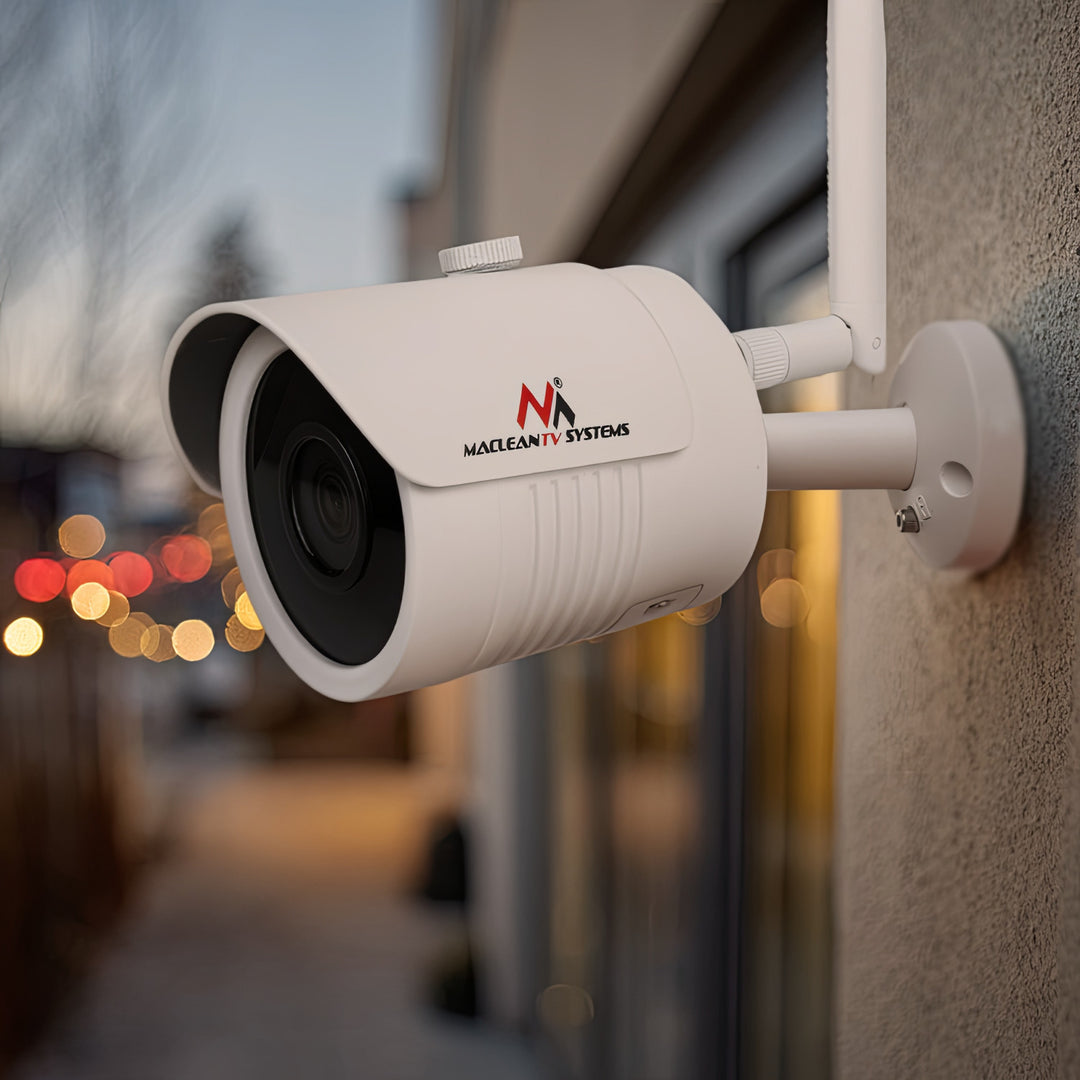 Maclean IP kamera IPC WiFi 5MPx venkovní, rohová, CMOS 1/2,5", H.264/H.264+/H.265/H.265+/JPEG/AVI, Onvif, MCTV-516