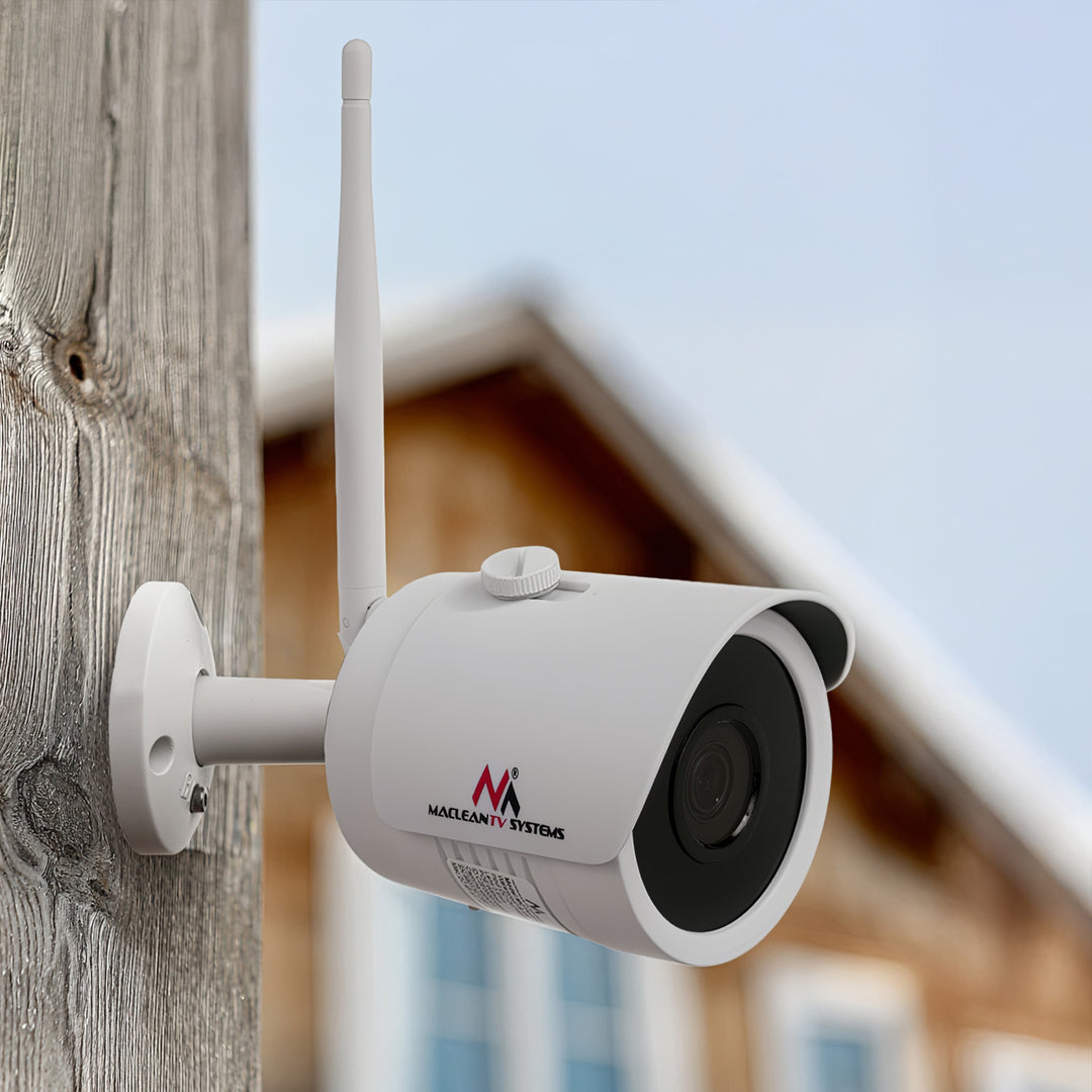 Maclean IP kamera IPC WiFi 5MPx venkovní, rohová, CMOS 1/2,5", H.264/H.264+/H.265/H.265+/JPEG/AVI, Onvif, MCTV-516