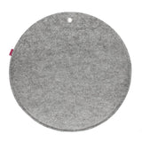 Bertoni plstěný nástěnný organizér Circle XL průměr 45 cm - šedý, 4 kapsy