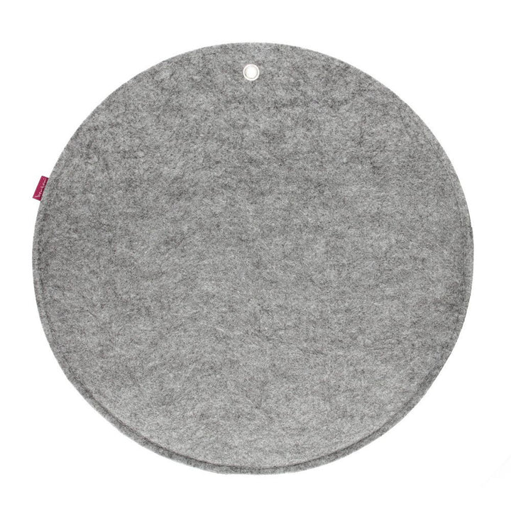 Bertoni plstěný nástěnný organizér Circle XL průměr 45 cm - šedý, 4 kapsy