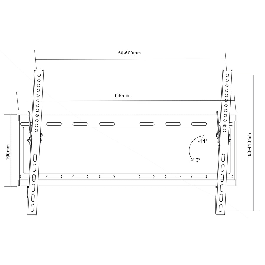 Držák Maclean MC-605N + kabel HDMI MCTV-813
