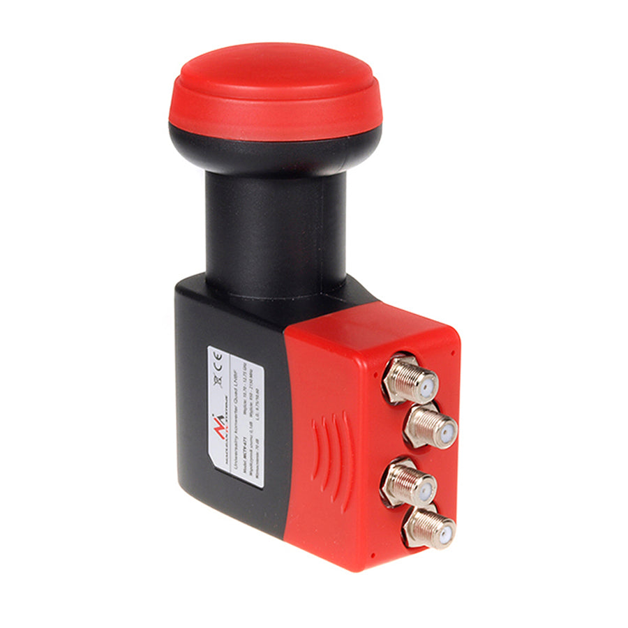 Konvertor quad Maclean MCTV-671 + kabel 50m, wtyki