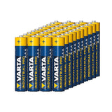 Alkalické baterie Varta Industrial AAA AA 80 kusů