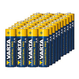 Alkalické baterie Varta Industrial AAA AA 80 kusů