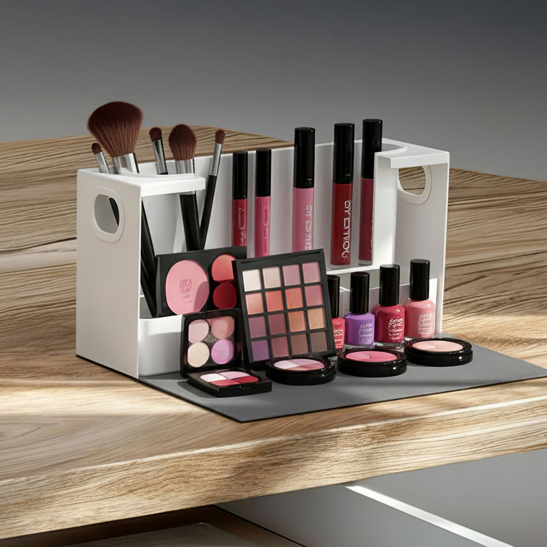 Maclean MC-479 Univerzální organizér na kosmetiku a toaletní potřeby, max. zatížení 8 kg, 367x150x220 mm