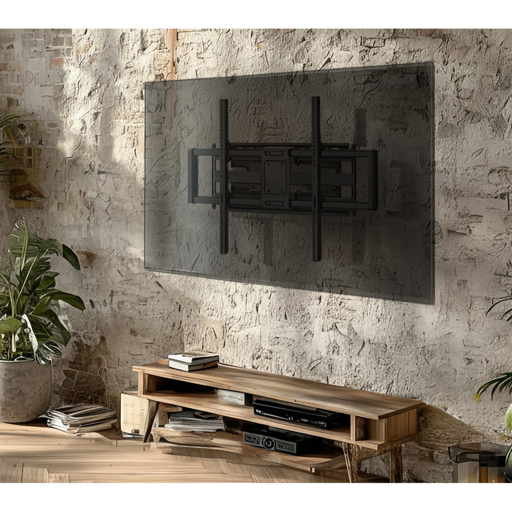 Ekonomický držák na TV Maclean, max. VESA900x600, 60-120", 120 kg, černý, MC-482