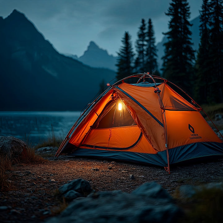 Magnetická dílenská lampa Maclean COB, 2x1200mAh, 700lm, USB Type-C/Micro USB, MCE307