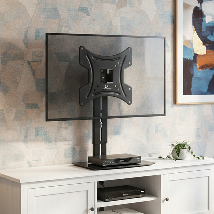 Nástěnný držák na TV s policí Maclean, max. 20 kg, max. VESA 200x200, pro TV 15-42", MC-451