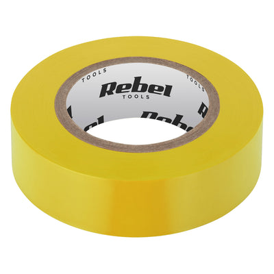 Lepicí izolační páska REBEL (0,13 mm x 19 mm x 20 yd) žlutá