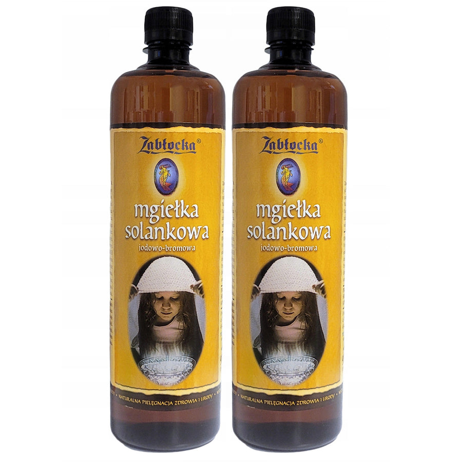 Zabłocká solná mlha 2×950 ml – přírodní minerální roztok pro domácí použití