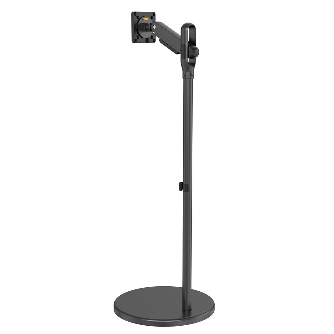 Mobilní podlahový stojan na monitor/TV Maclean, plynová pružina, 17"-35", 2-10 kg, černý, MC-970B
