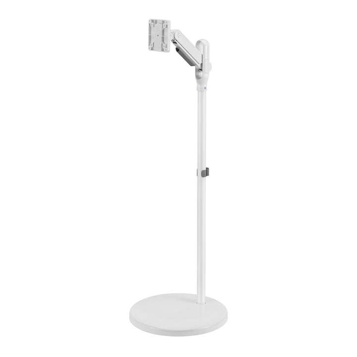 Mobilní podlahový stojan na monitor/TV Maclean, plynová pružina, 17"-35", 2-10 kg, bílý, MC-970W