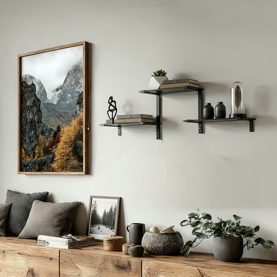 Třípatrové modulární police Maclean, max. 30 kg, MC-974