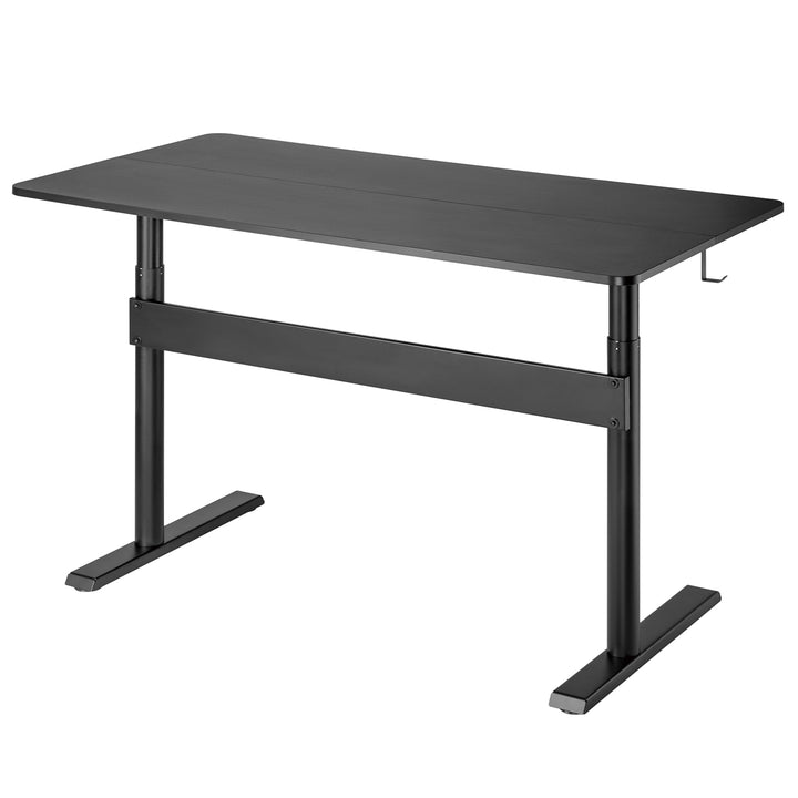 Psací stůl s deskou 140x68cm Ergo Office, plynová pružina, výškově nastavitelný, pro práci vestoje i vsedě, max. výška 115 cm, ER-453