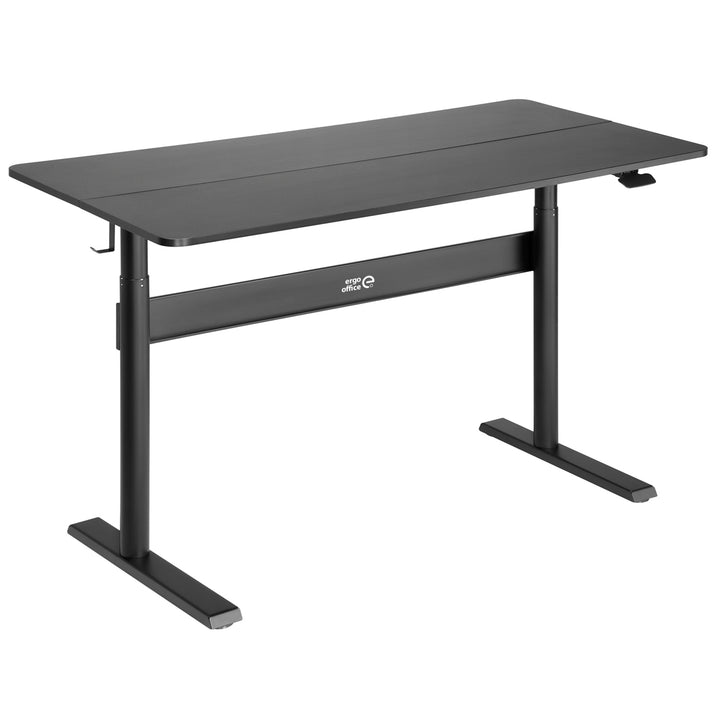 Psací stůl s deskou 140x68cm Ergo Office, plynová pružina, výškově nastavitelný, pro práci vestoje i vsedě, max. výška 115 cm, ER-453