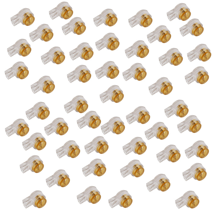 50x rychlospojka pro gelové telefony pro rychlé připojení 2 kabelových vodičů od 0,2 do 0,65 mm