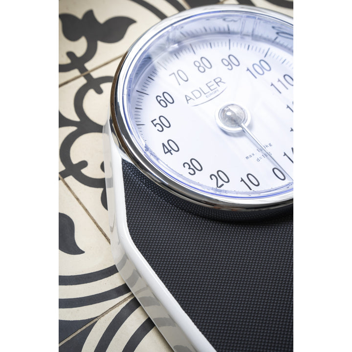 Koupelnová váha Adler, mechanická, do 150 kg, AD 8177