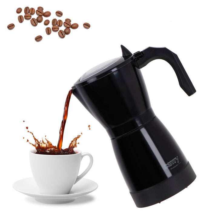 Moka Camry CR 4415B 300ml elektrický kávovar na 6 šálků espressa