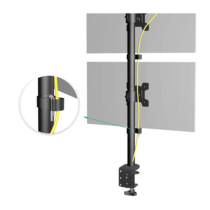 Držák na monitor Maclean, max. VESA 100x100, 13-27", 9 kg, MC-966