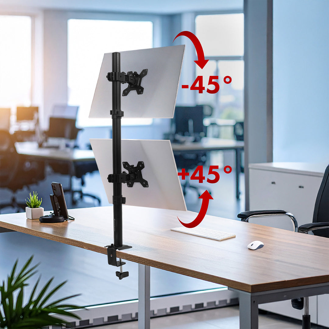 Držák na monitor Maclean, max. VESA 100x100, 13-27", 9 kg, MC-966