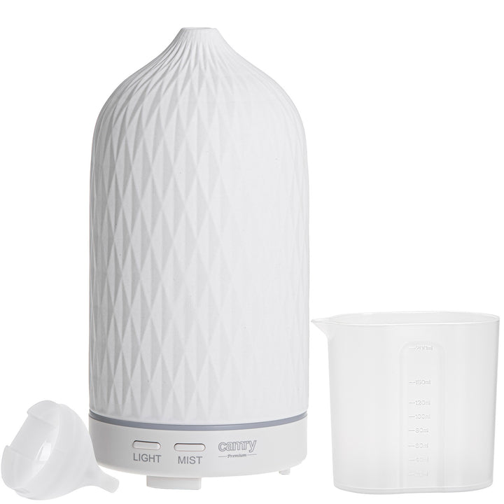 Camry CR 7970 Difuzér vůní, ultrazvukový, keramický, 100 ml, náladová lampička