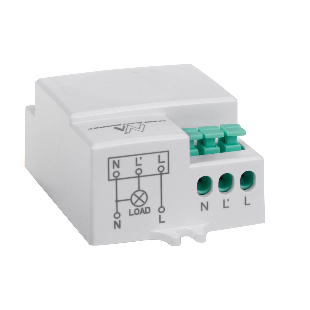 Mikrovlnný detektor pohybu Maclean, dosah 8 m, max. zátěž 1200 W, IP20, 5,8 GHz, MCE316