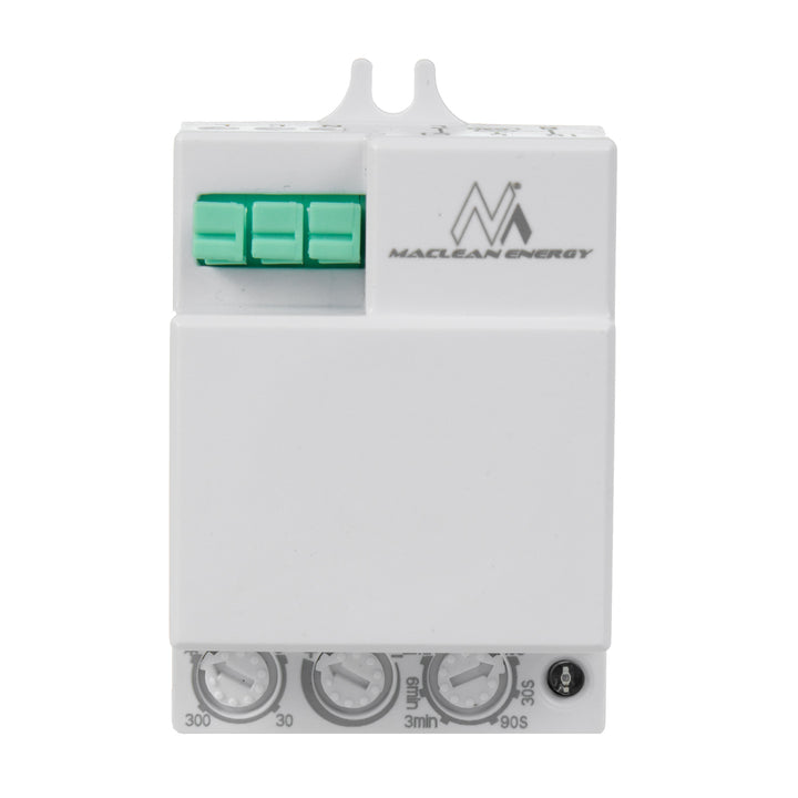 Mikrovlnný detektor pohybu Maclean, dosah 8 m, max. zátěž 1200 W, IP20, 5,8 GHz, MCE316