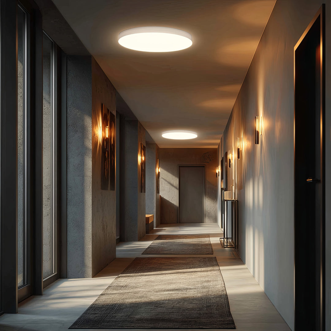 Stropní LED svítidlo Maclean, mikrovlnný senzor 5,8 GHz,4000K, 12 W, 950 lm, IP44, MCE347